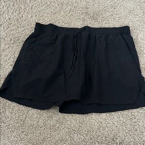 All in Motion Women's Black Athletic Shorts